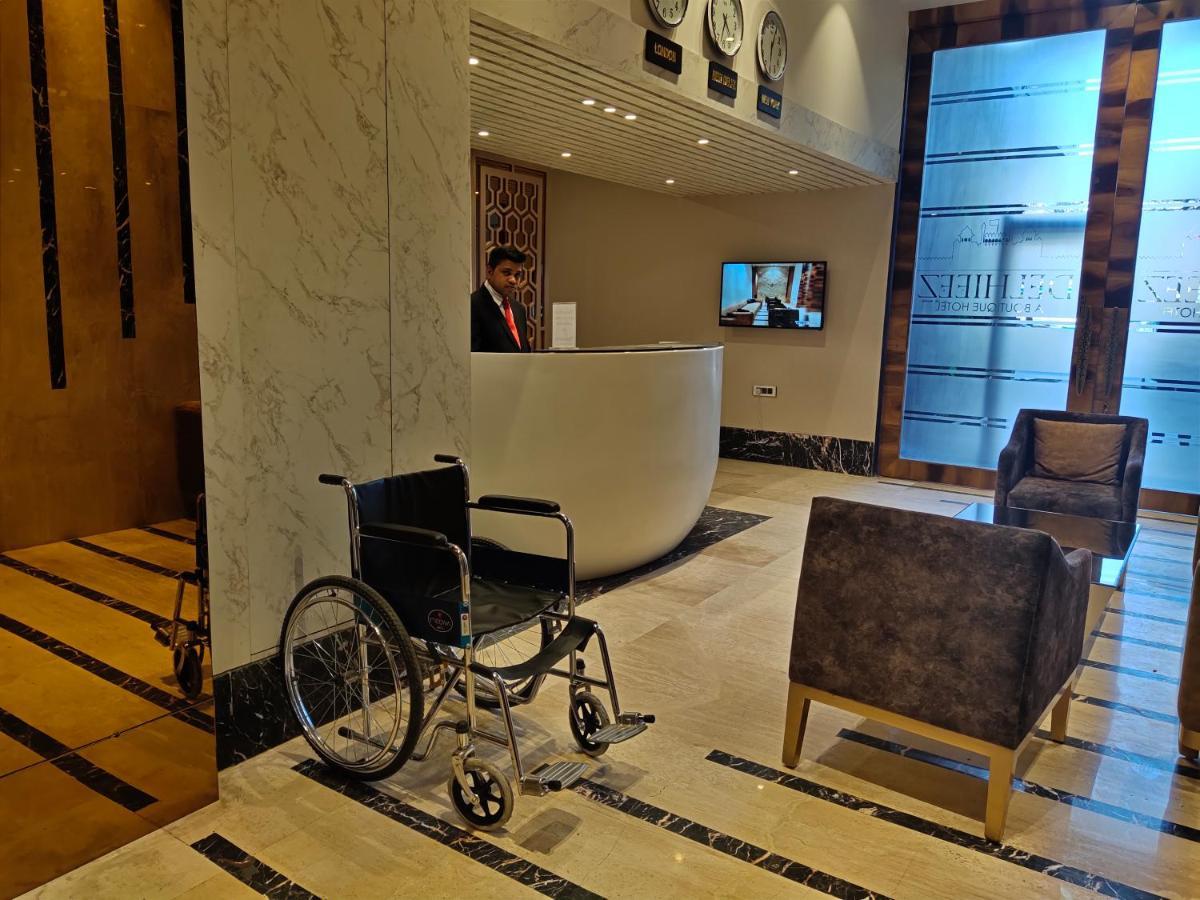 Delhieez - A Boutique Hotel New Delhi Eksteriør billede